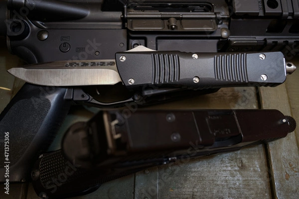 Obraz gun and bullets