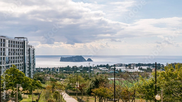 Obraz 서귀포, 범섬 풍경