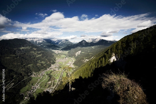 Obraz Sunny day on dolomites