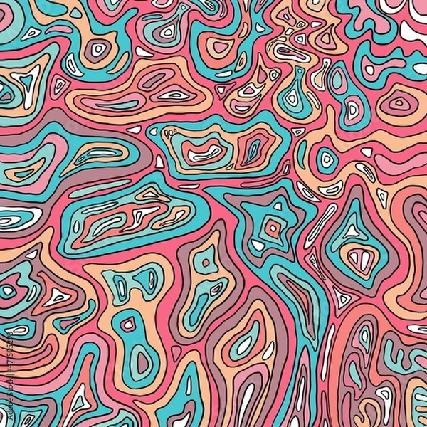 Obraz abstract pattern with lines