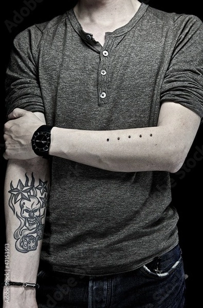 Fototapeta faceless pw