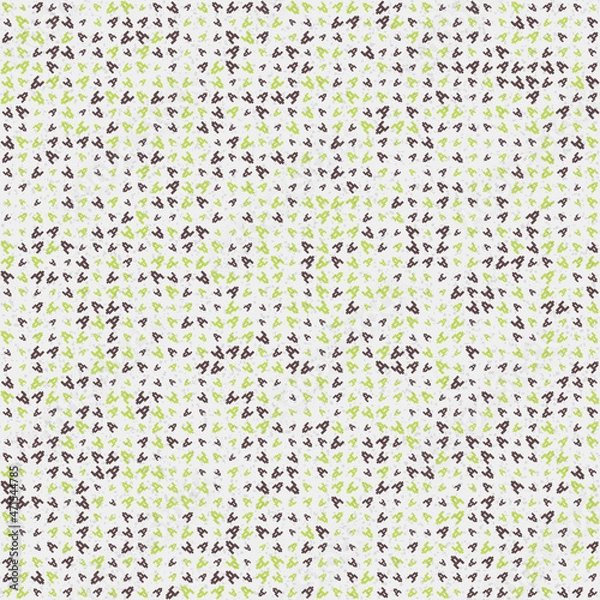 Fototapeta Abstract Geometric Pattern generative computational art illustration