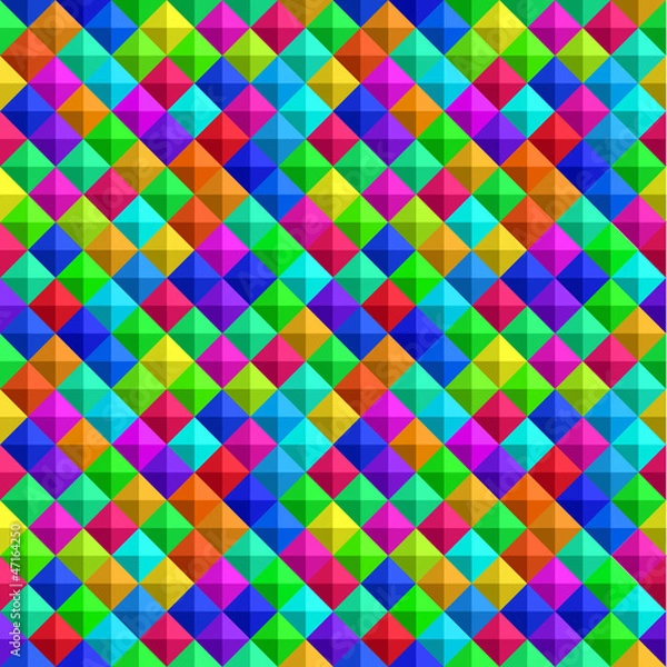 Obraz Bold Colorful 3-d Background