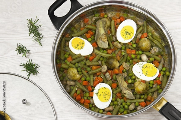 Obraz Gulasz warzywny.