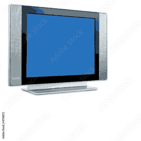 Obraz plasma o lcd televisore