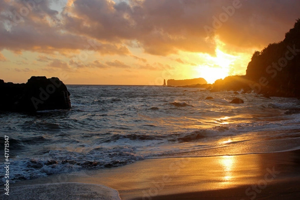 Obraz sunset over the sea