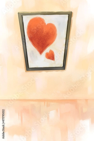 Obraz abstract background illustration