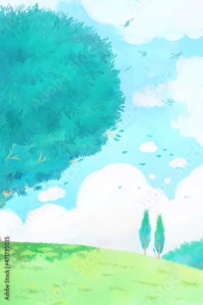 Obraz abstract background illustration