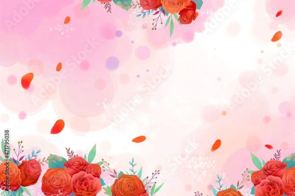 Obraz abstract background illustration