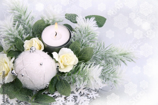 Fototapeta Christmas wreath