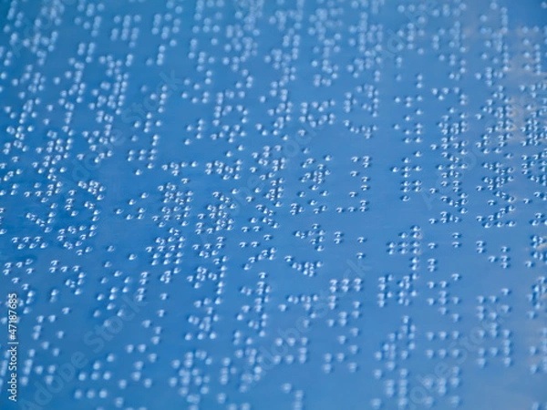 Obraz Braille letter
