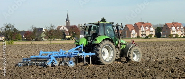 Obraz Tracteur