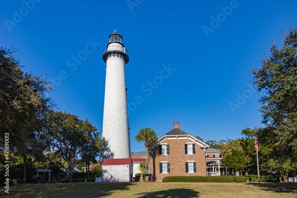 Obraz St. Simon Lighthouse, North Carolina