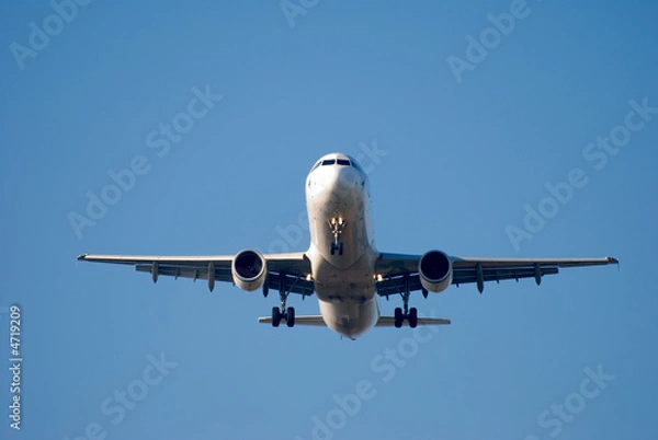 Fototapeta Avion; transport; aérien; voyage; 