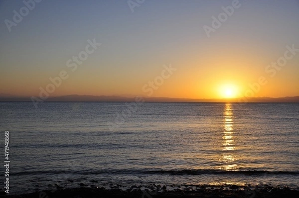 Obraz sunset over the sea