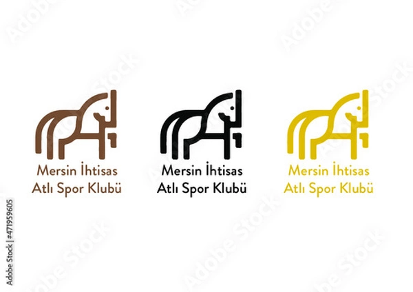 Obraz Horse Vector Logo 7