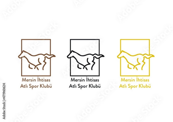 Obraz Horse Vector Logo 16