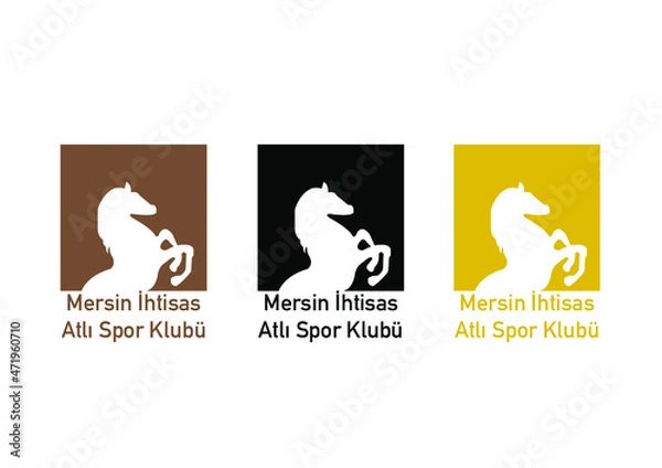 Fototapeta Horse Vector Logo 17