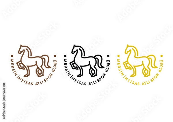 Obraz Horse Vector Logo 18