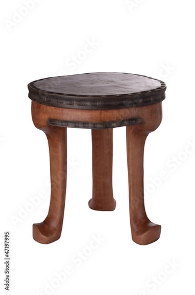 Fototapeta Afrikanischer Hocker