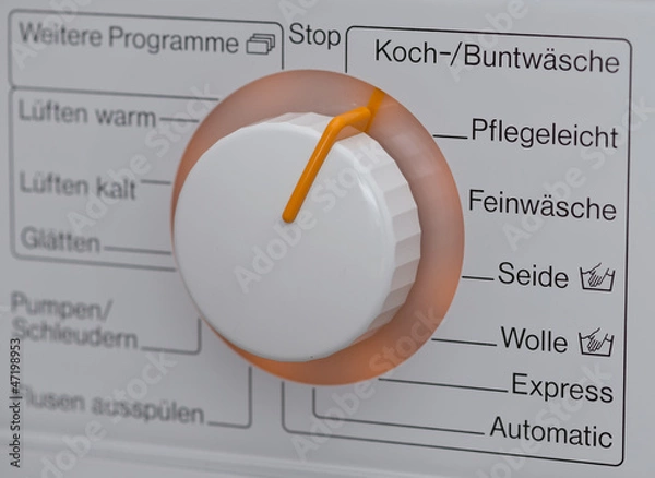 Obraz Waschmaschine Detail