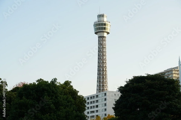 Obraz コロナが終わったか？2年は見なかった人がいっぱいいた。つられて山下公園を歩いた。いつも行かないところに見つけた観光スポットか、横浜か、