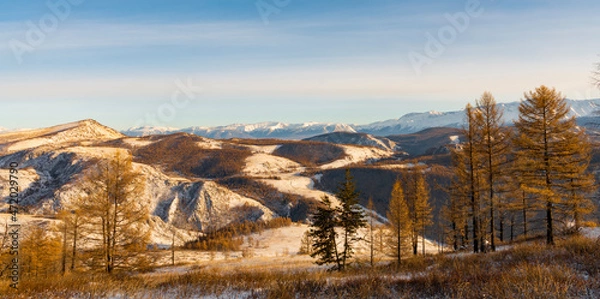 Obraz winter in the mountains