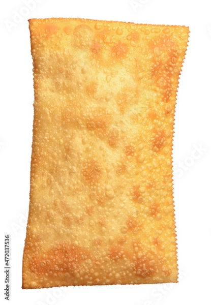 Obraz whole fried pastry isolated on white background