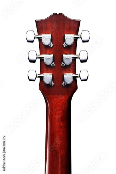 Obraz Guitar isolated on white