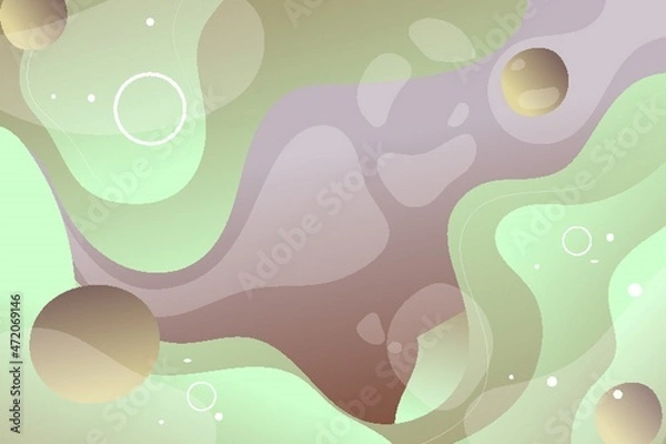 Fototapeta 3D abstract background with outlined paper shapes. Vector design layout for business presentations, flyers, posters and invitations.