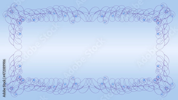 Obraz frame for text