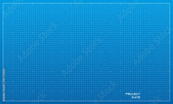 Obraz Wide blueprint background texture