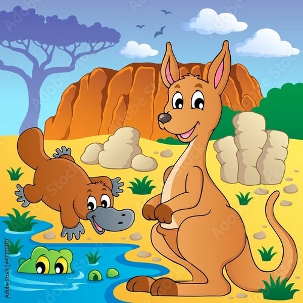 Obraz Australian animals theme 4