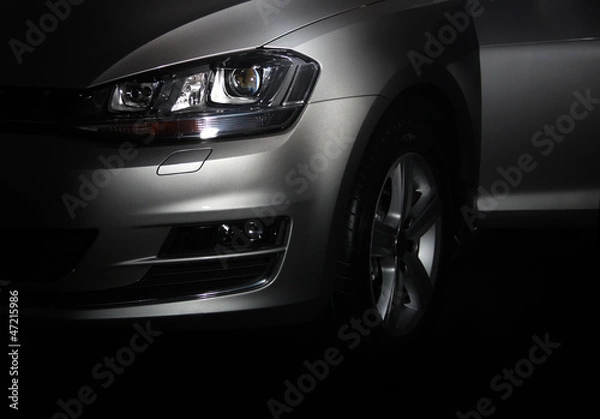 Obraz silver car wallpaper