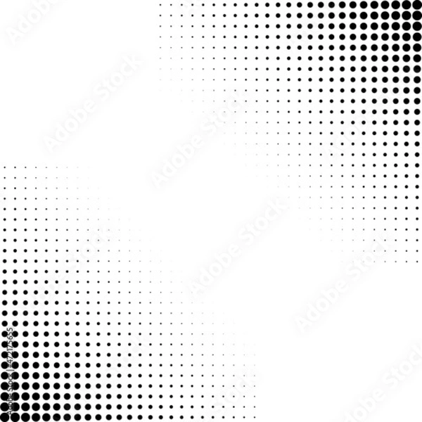 Obraz Dot Background, Halftone Texture, Gradient Dots Pattern
