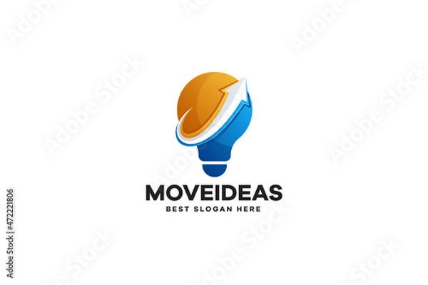 Obraz Move Idea Logo