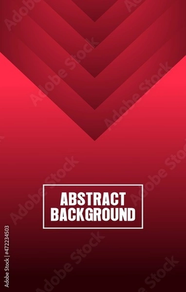 Fototapeta Modern abstract background for design. Flat pattern. Vector illustration.