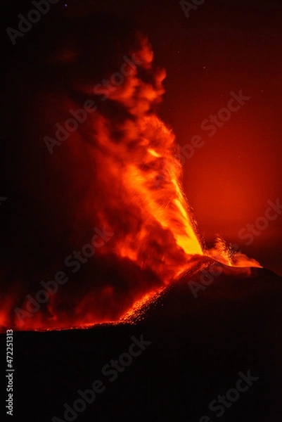 Fototapeta Etna