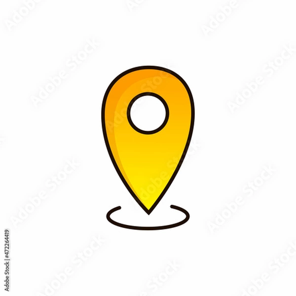 Obraz Vector icons,geolocation, location