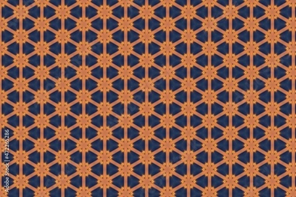 Obraz Beautiful Wall Stencil Pattern 