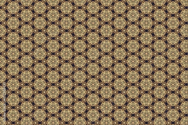 Obraz Beautiful Wall Stencil Pattern 