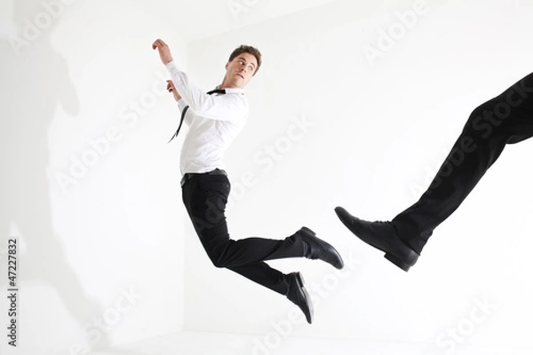 Obraz Expulser à coup de pied