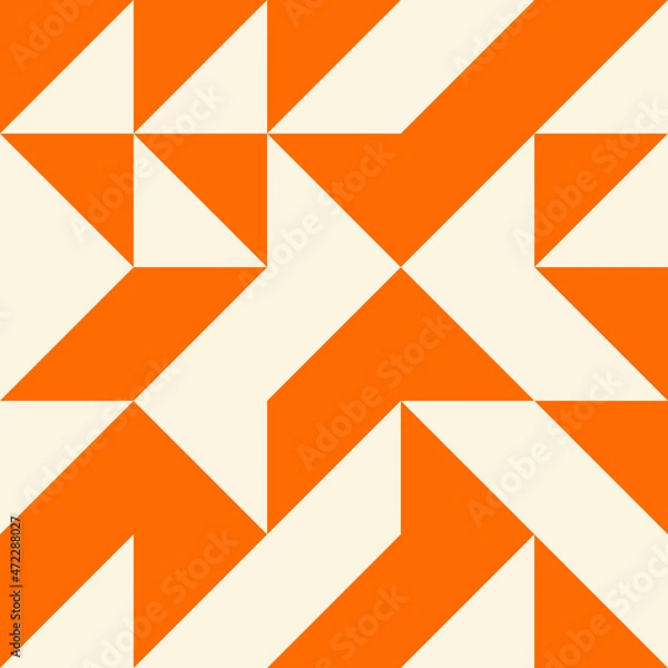 Obraz Abstract Geometric Pattern generative computational art illustration