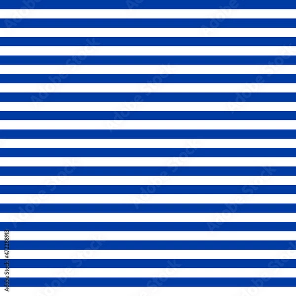 Obraz Navy blue stripes on a white background