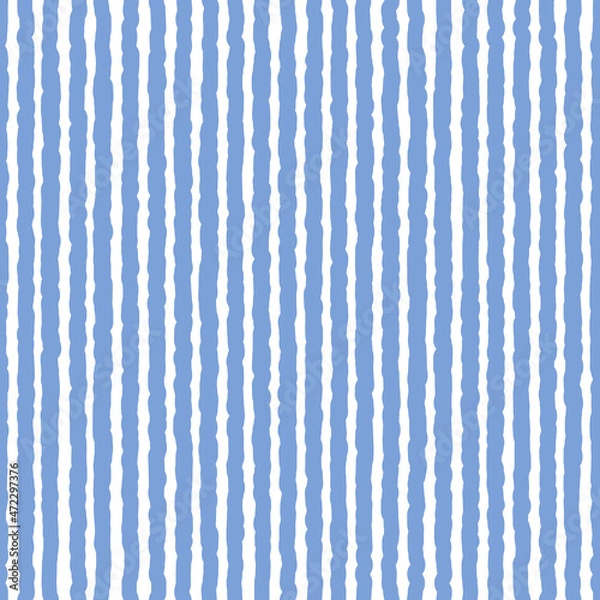 Fototapeta White-blue seamless pattern