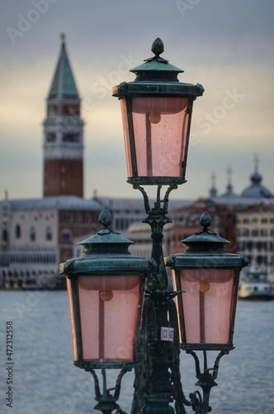 Obraz old street lamp