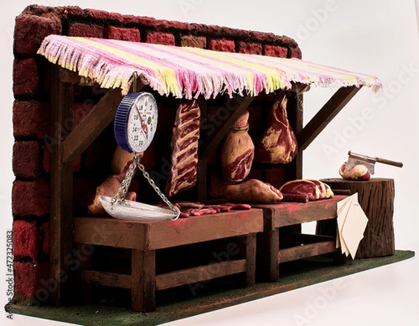 Obraz craft butcher shop 