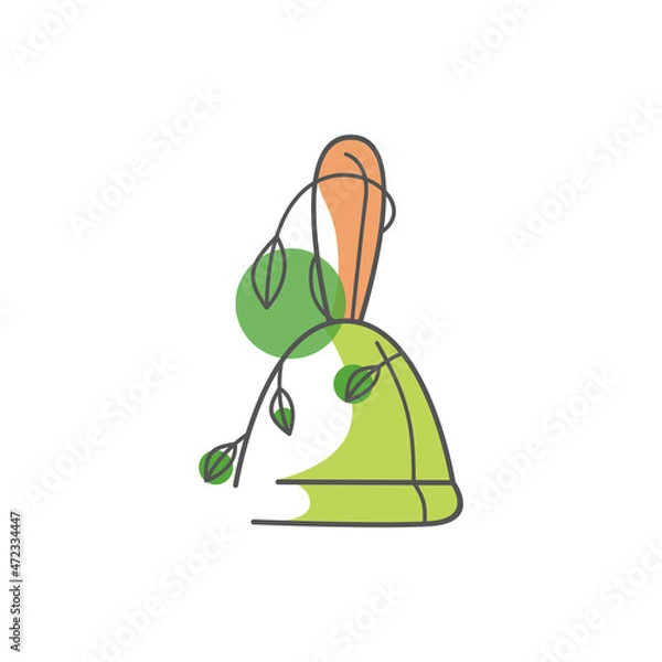 Fototapeta Nature Bells Logo Design Vector