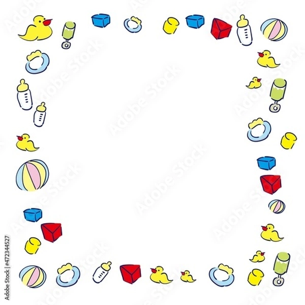 Obraz ベビートイ　フレーム