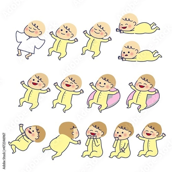 Obraz 新生児～6か月の赤ちゃん　